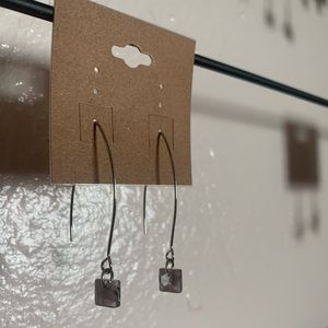 Square Earrings 🐚